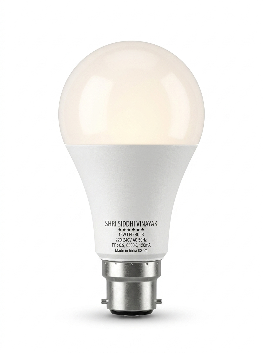 12W LED Bulb | Modern Energy Efficient LED Light for Home & Office