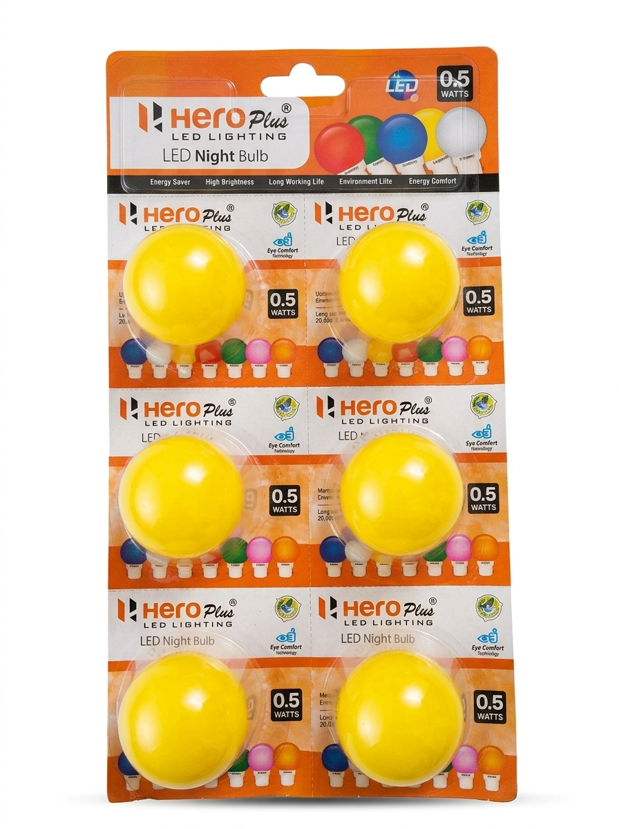 0.5W LED Bulb | Mini Energy Efficient LED Light for Decorative & Utility Use