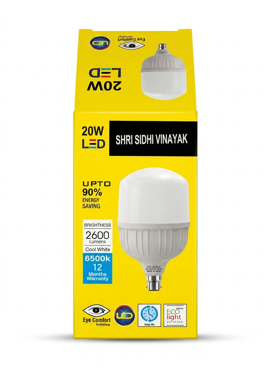 20W LED Bulb | Bright & Energy Efficient LED Lighting for Everyday Use