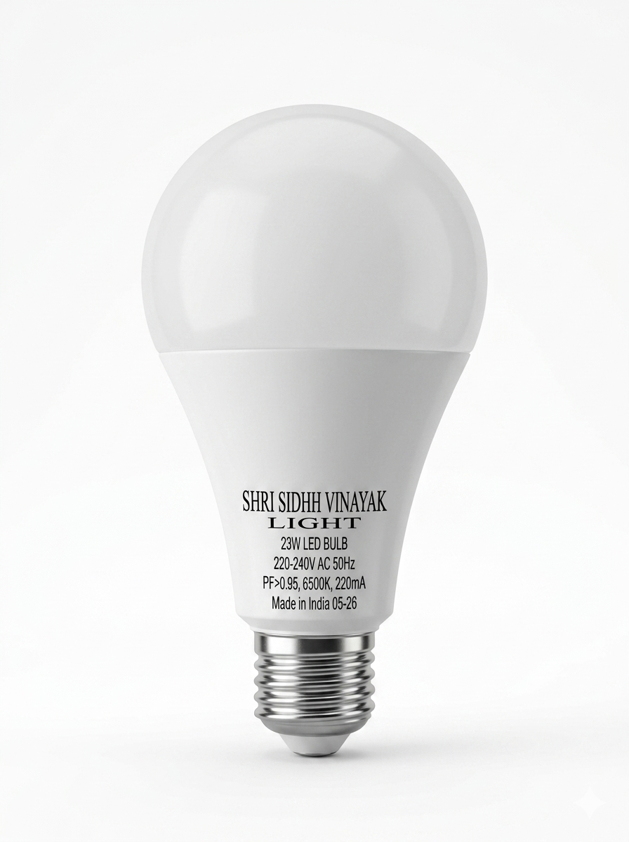 23W LED Bulb | High Performance Energy Saving LED Light for Home & Office