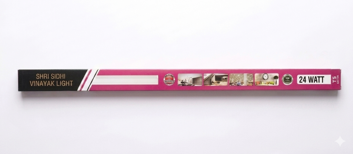 24W LED Tube Light | Modern Bright LED Batten for Home & Office