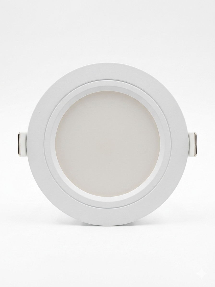 3.25 Inch Round PVC Conceal Light | Premium Recessed Ceiling Light for Modern Interiors