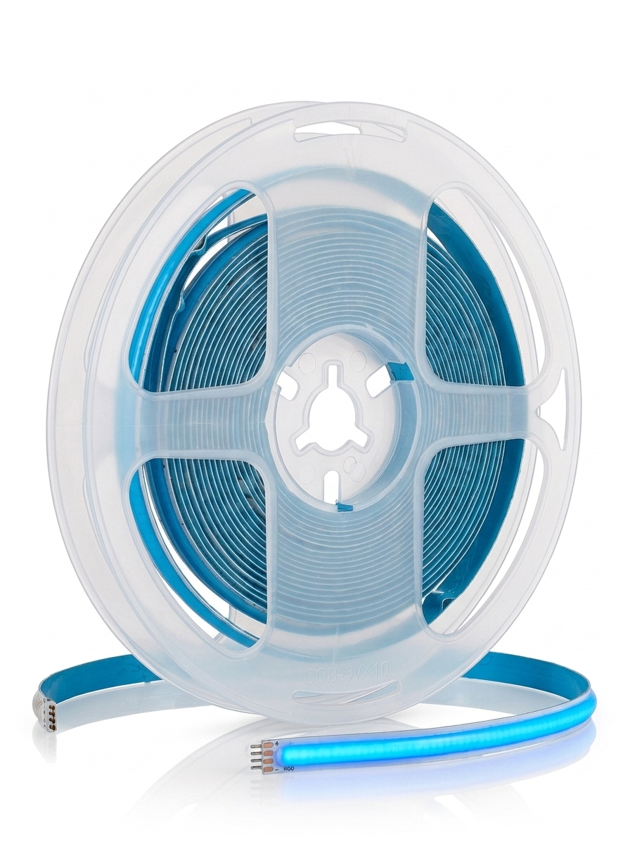 5 Meter LED Strip Light with Adapter | Flexible Decorative Lighting for Modern Interiors